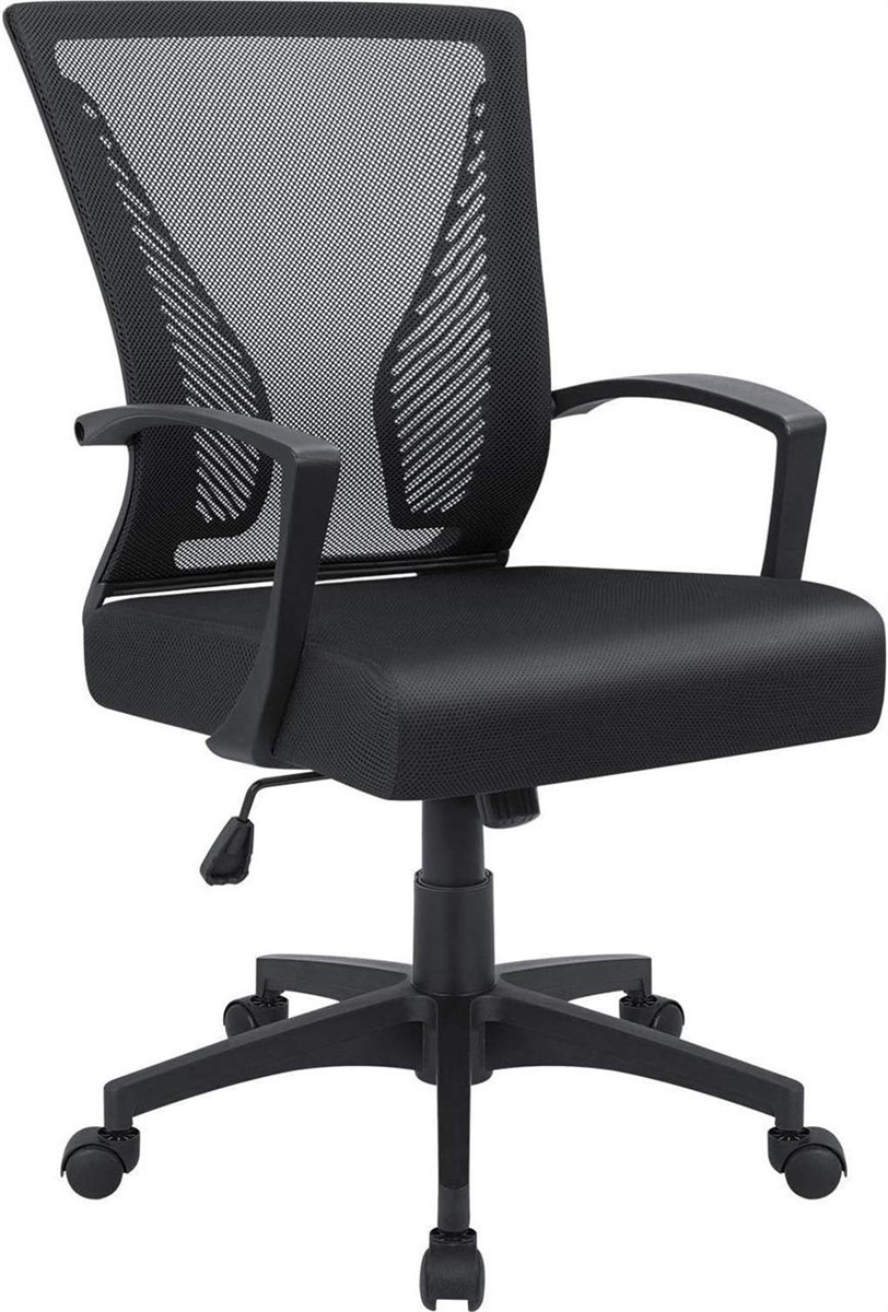 Furmax Office Chair Ergonomic Computer Desk Mesh Chair Mid B...