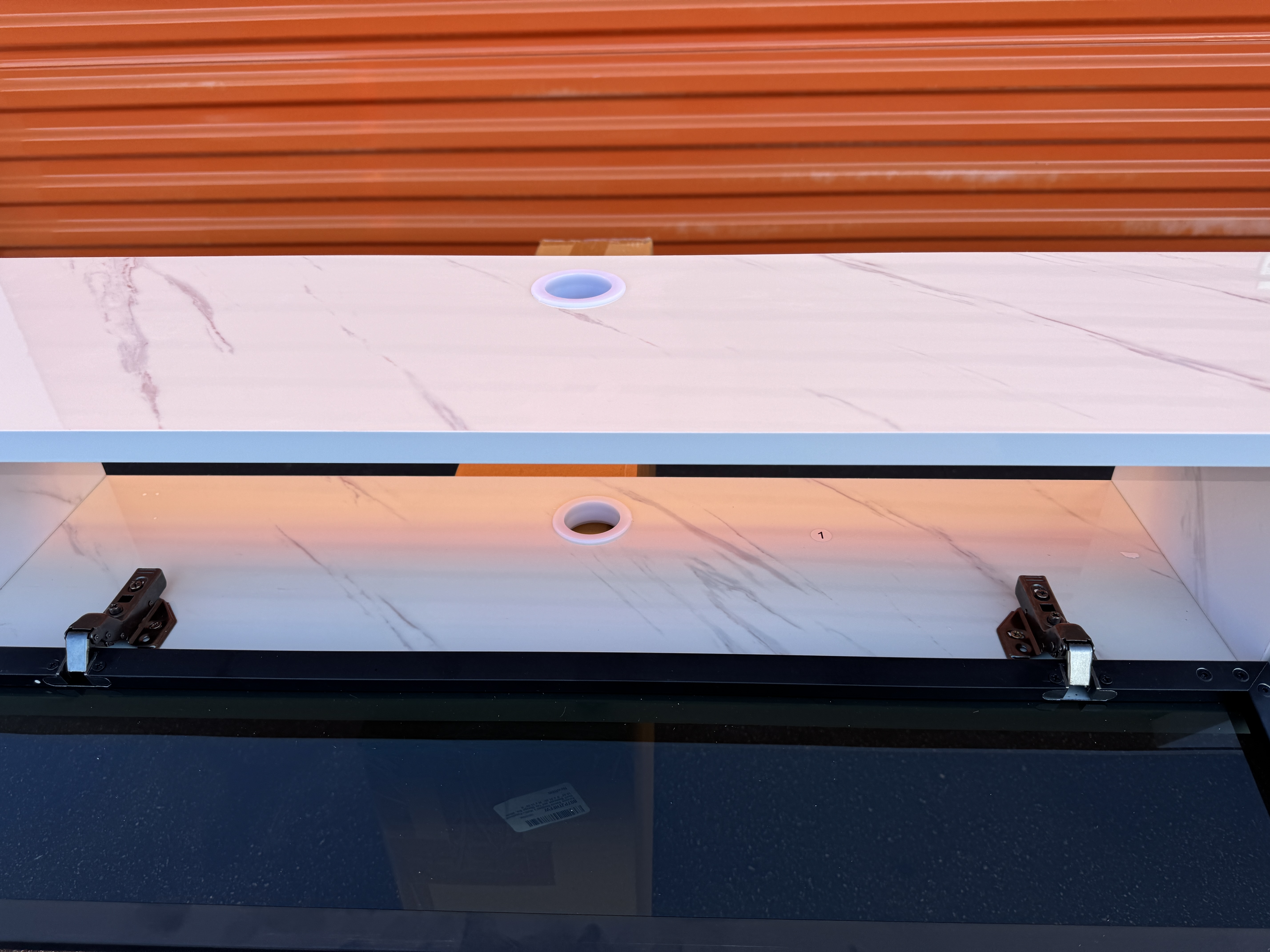 Floating TV Stand Shelf Entertainment - Image 4
