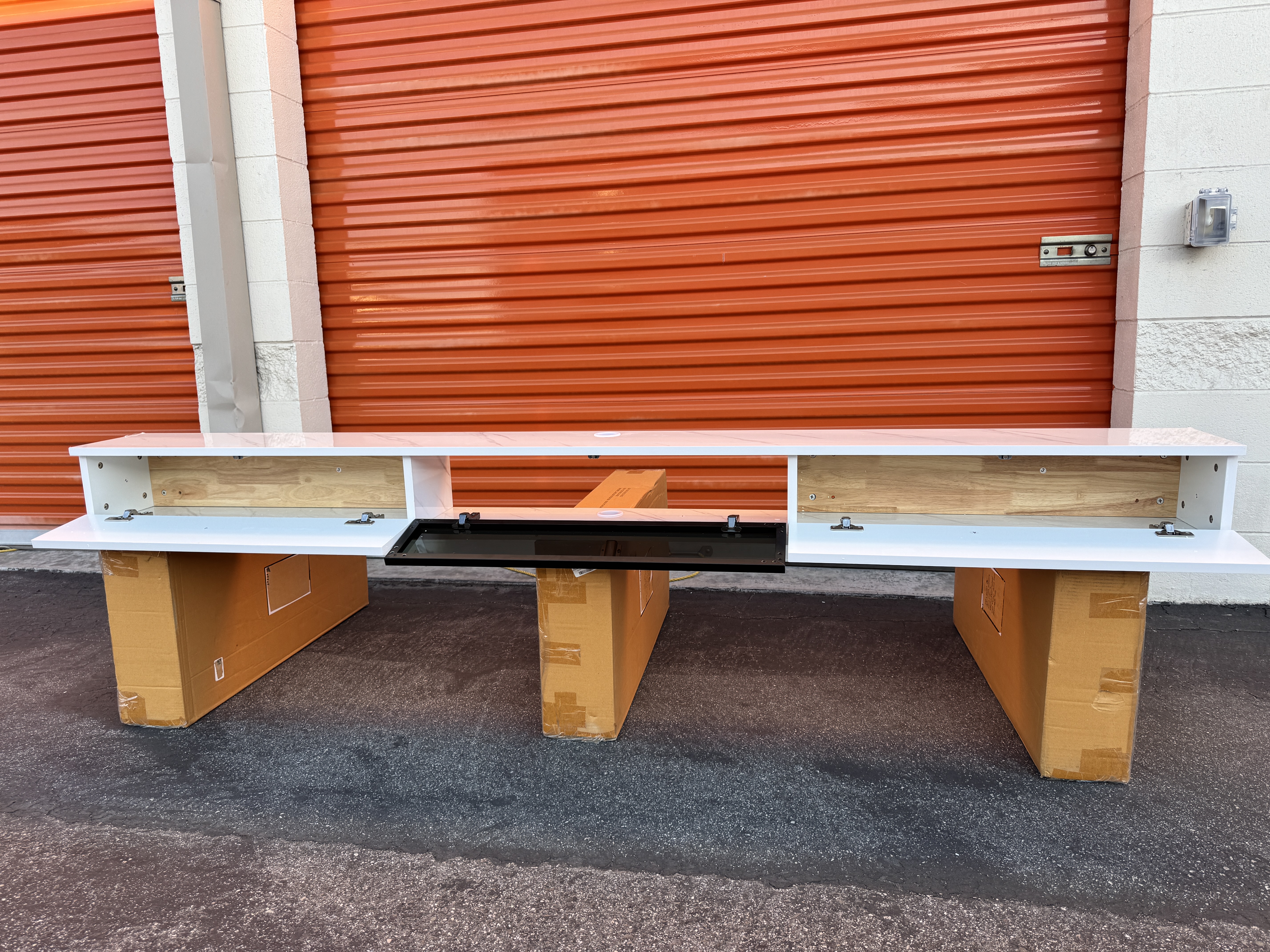 Floating TV Stand Shelf Entertainment - Image 5
